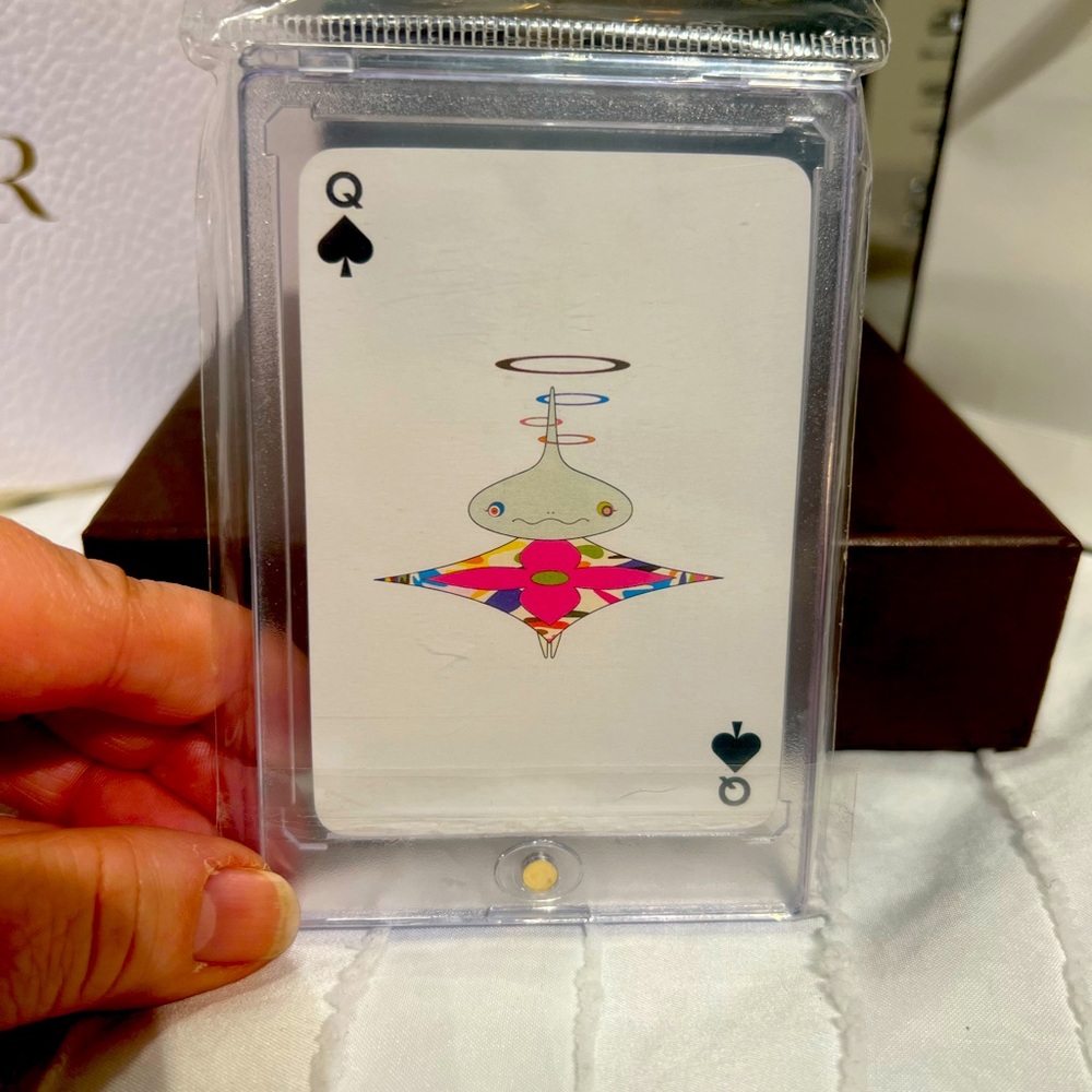Louis Vuitton Takashi Murakami Collectible Card in Case